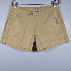 Levi's 545 Y2K Yellow Cotton Stretch Denim Jean Shorts Womens Size 10